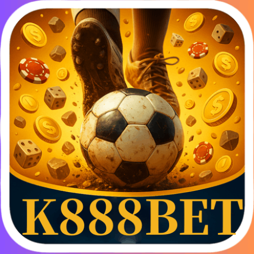 Imagem promocional da K888BET mostrando a plataforma e suas vantagens